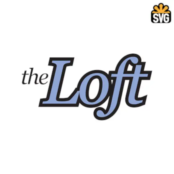 The Loft Radio Logo SVG Digital Download, The Loft Radio Logo SVG Vector Download File