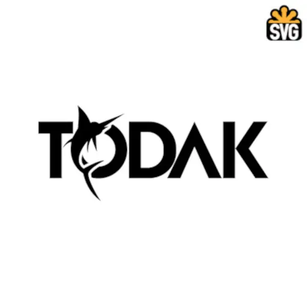 Todak Logo SVG Digital Download, Todak Logo SVG Vector Download File