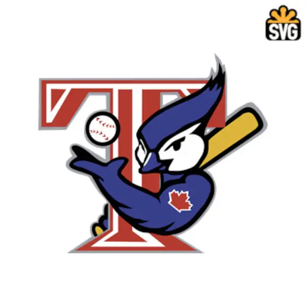 Toronto Blue Jays Logo SVG Digital Download, Toronto Blue Jays v2 Logo SVG Vector Download File