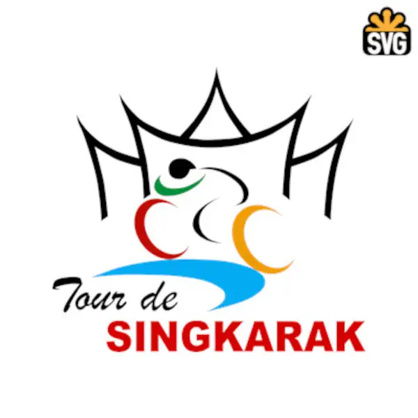 Tour de Singkarak Logo SVG Digital Download, Tour de Singkarak Logo SVG Vector Download File