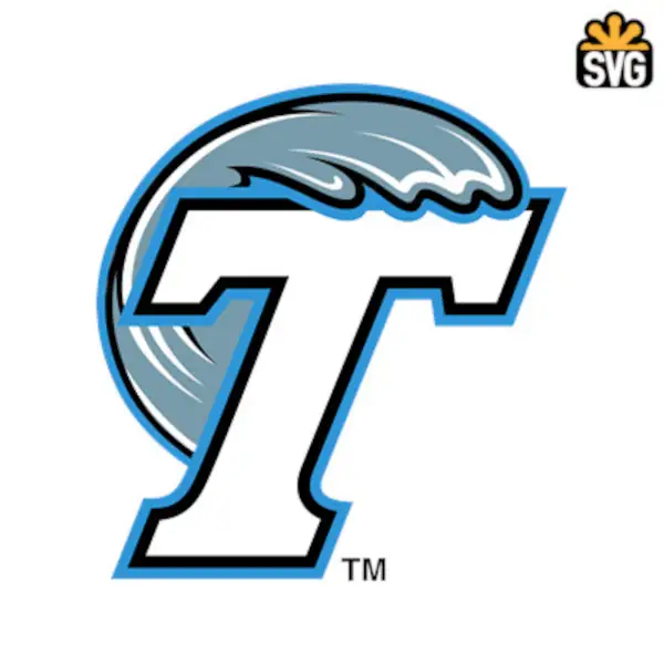 Tulane Green Wave Logo SVG Digital Download, Tulane Green Wave Logo SVG Vector Download File