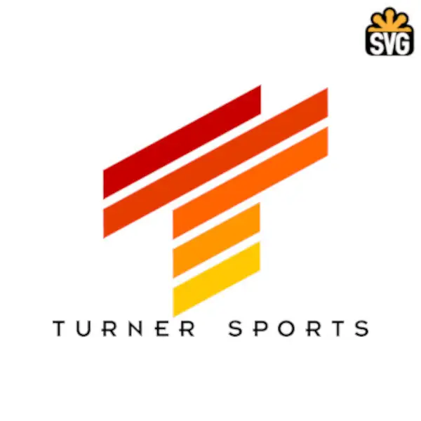 Turner Sports 1995 Logo SVG Digital Download, Turner Sports 1995 Logo SVG Vector Download File