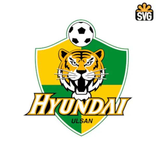 Ulsan Hyundai Logo SVG Digital Download, Ulsan Hyundai Logo SVG Vector Download File