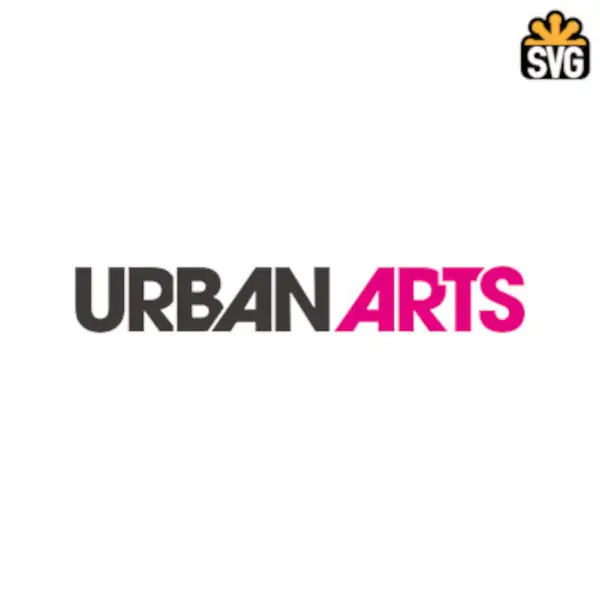 Urban Arts Logo SVG Digital Download, Urban Arts Logo SVG Vector Download File
