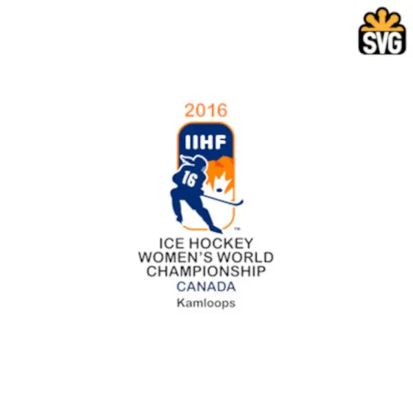 Women's World Hockey Championship 2016 Logo SVG Digital Download, Women's World Hockey Championship 2016 Logo SVG Vector Download File
