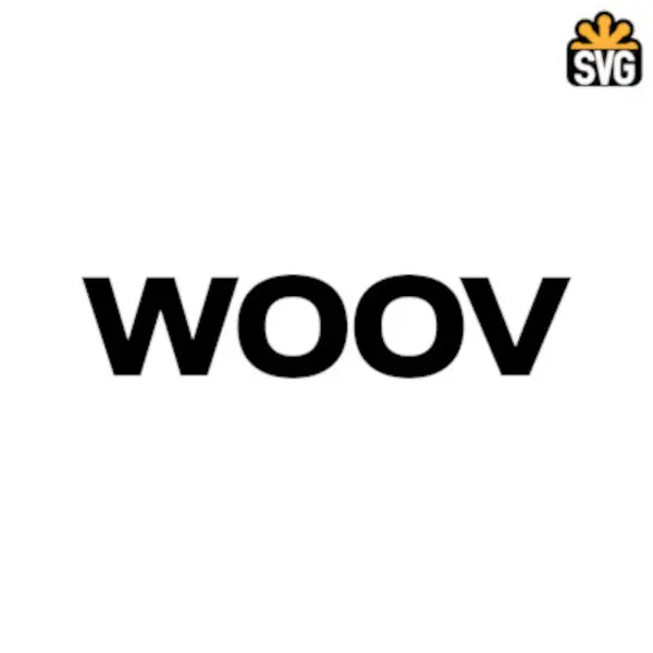 Woov Logo SVG Digital Download, Woov Logo SVG Vector Download File