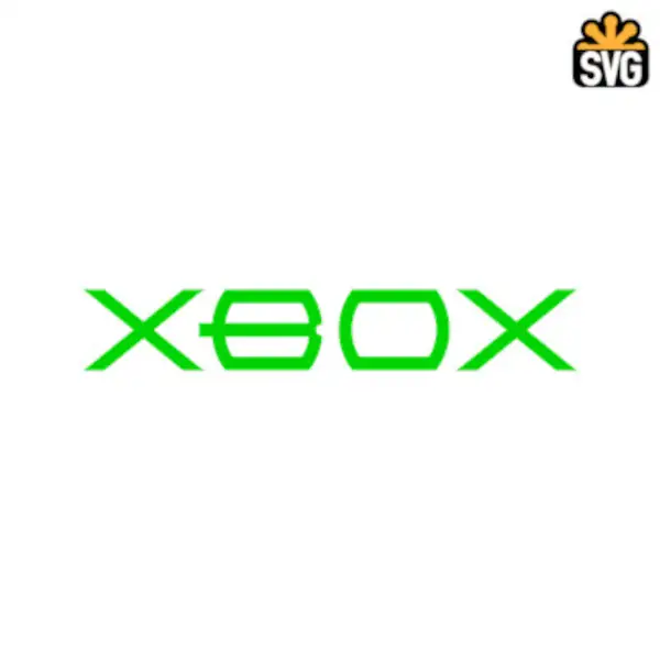 Xbox Logo SVG Digital Download, Xbox Logo SVG Vector Download File