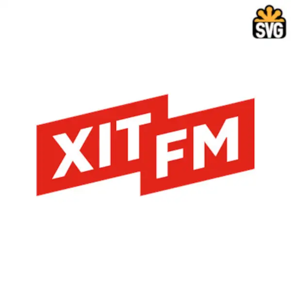 Xit FM Logo SVG Digital Download, Xit FM Logo SVG Vector Download File