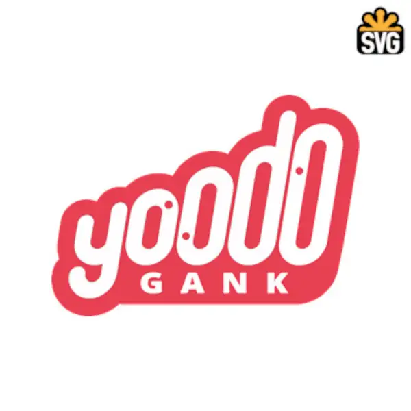 Yoodo Gank Logo SVG Digital Download, Yoodo Gank Logo SVG Vector Download File