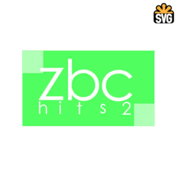 ZBC Hits 2 Logo SVG Digital Download, ZBC Hits 2 Logo SVG Vector Download File