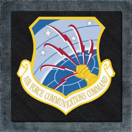Air Force Communications Command Back Patch
