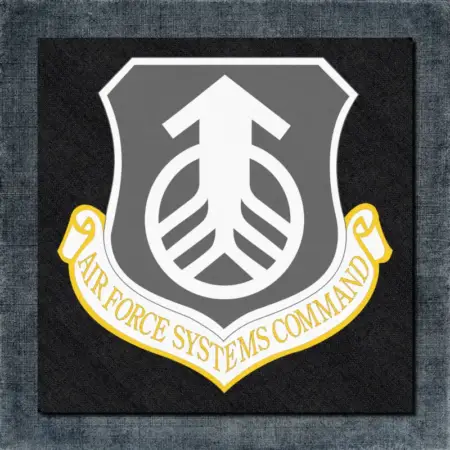 Air Force Systems Command Back Patch