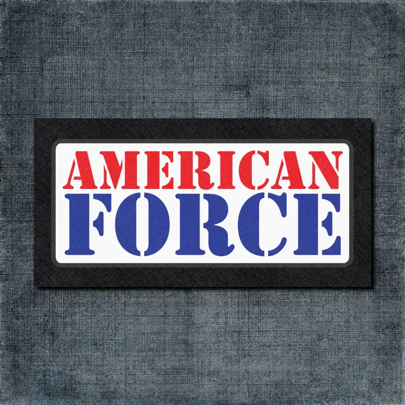 American Force Wheels Back Patch