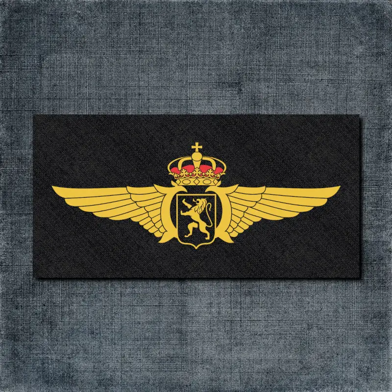Belgian Air Component Back Patch