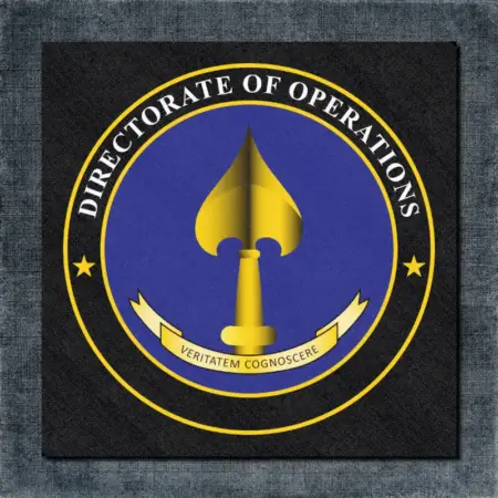 CIA Special Activities Center (SAC) Back Patch