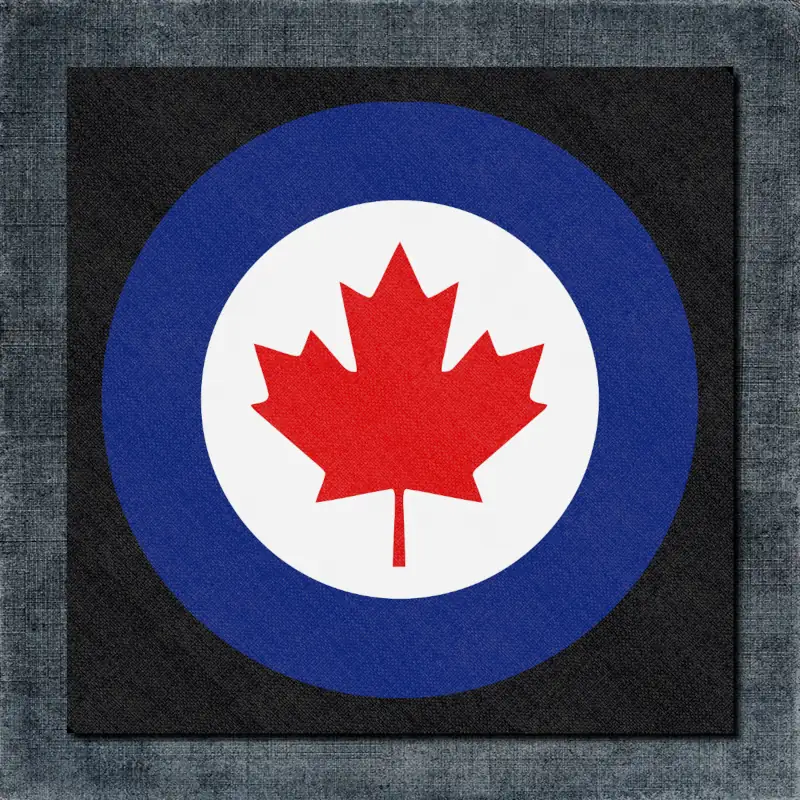 Canadian Air Force Back Patch