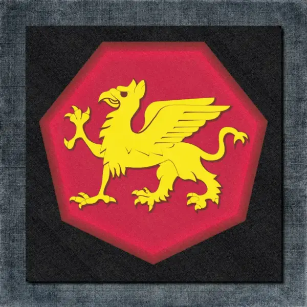 Crest of 108th Division US Army Back Patch