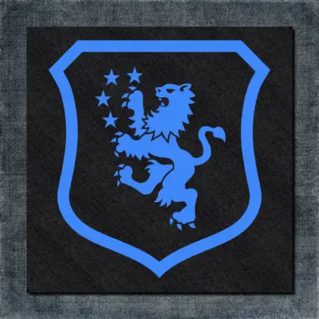 Croughton Air Force Base Back Patch