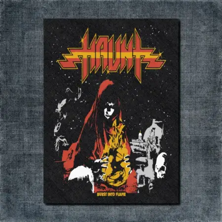 Haunt Burst Into Flame Back Patch