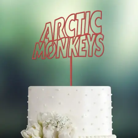 Arctic Monkeys Cake Topper