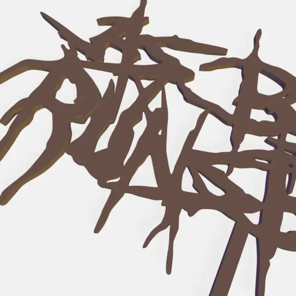 As Blood Runs Black Cake Topper 3D STL File for Download