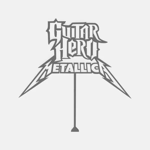 Guitar Hero Cake Topper 3D STL File for Download - Image 2