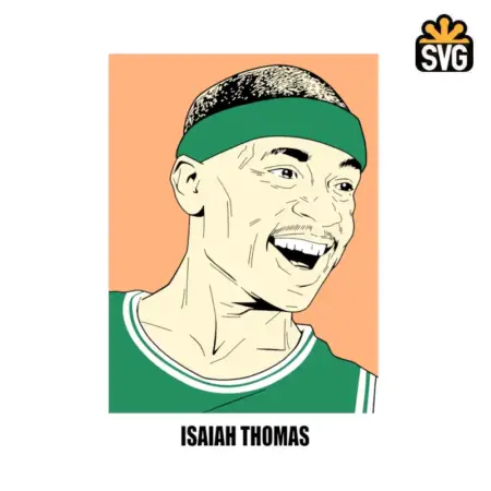 Isaiah Thomas SVG Digital Download, Isaiah Thomas SVG Vector Download File