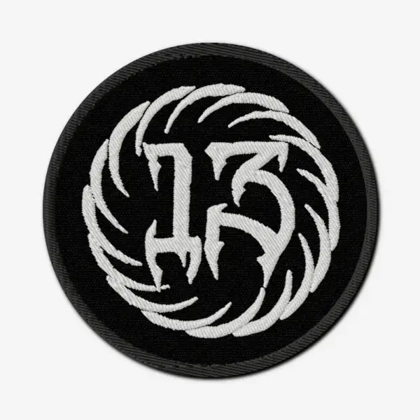 13 Band Logo Embroidery Patch Design File Instant Download