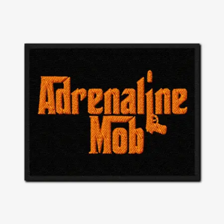 Adrenaline Mob Logo Embroidery Patch Design File Instant Download