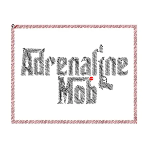 Adrenaline Mob Logo Embroidery Patch Design File Instant Download - Image 2