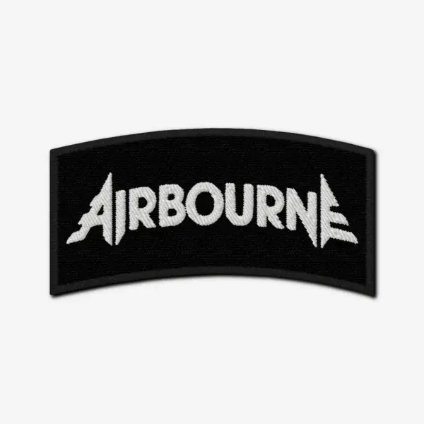 Airbourne Logo Embroidery Patch Design File Instant Download