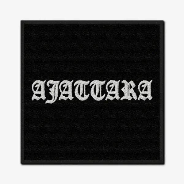 Ajattara Logo Embroidery Patch Design File Instant Download