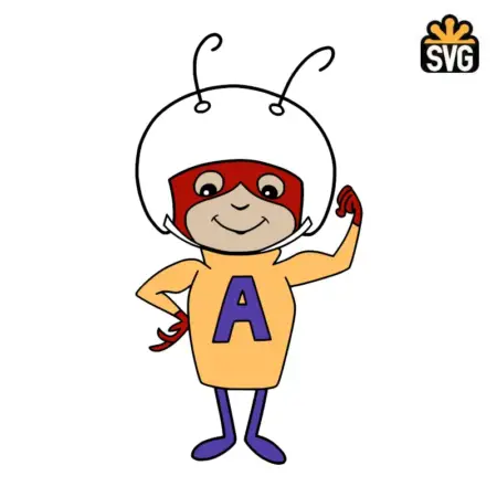 Atom Ant SVG Digital Download, Atom Ant SVG Vector Download File