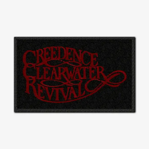 Creedence Clearwater Revival Logo Embroidery Design File Instant Download