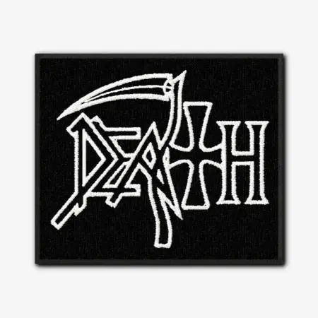 Death Logo Embroidery Design File Instant Download