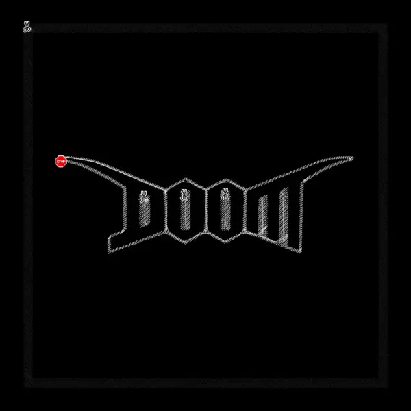 Doom Logo Embroidery Patch Design File Instant Download - Image 2