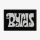The Byrds Logo Embroidery Patch Design File Instant Download