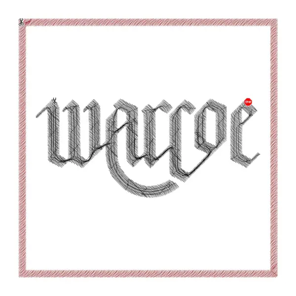 Warcoe Logo Embroidery Patch Design File Instant Download - Image 2