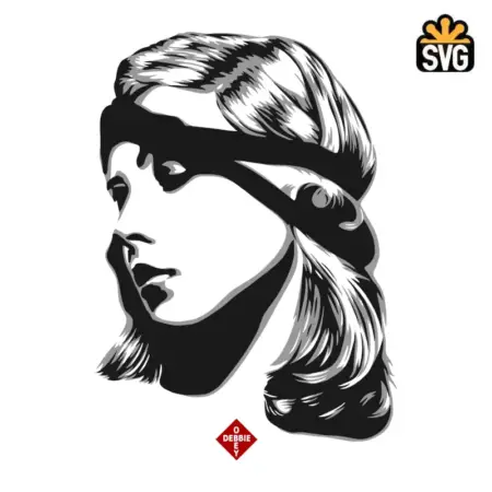 Debbie Obey SVG Digital Download, Debbie Harry Destiny SVG Vector Download File