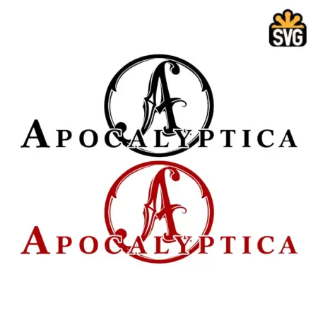 Apocalyptica Logo SVG Digital Download, Apocalyptica Logo SVG-DXF-EPS-PS Vector Download File
