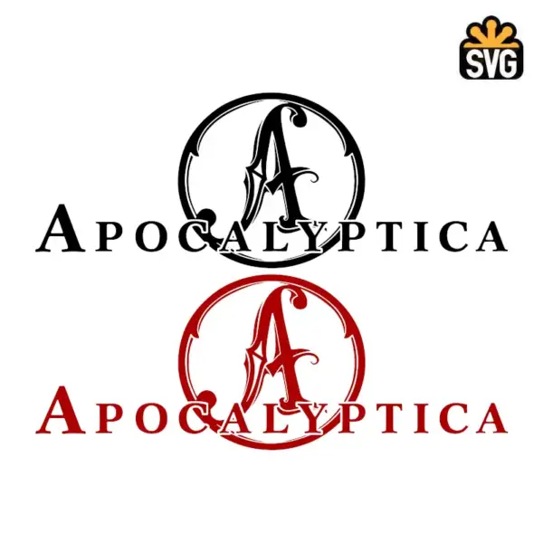Apocalyptica Logo SVG Digital Download, Apocalyptica Logo SVG-DXF-EPS-PS Vector Download File