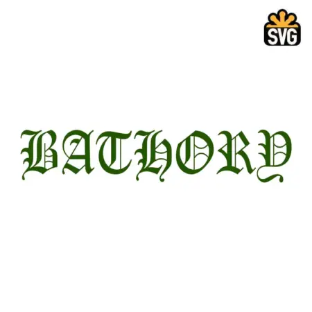 Bathory Logo SVG Digital Download, Bathory Logo SVG-DXF-EPS-PS Vector Download File