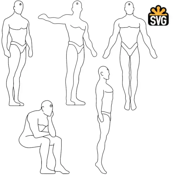 Doctor Manhattan SVG Digital Download, Doctor Manhattan SVG-DXF-EPS-PS Vector Download Files